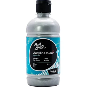 Acrylic Colour Signature - Silver