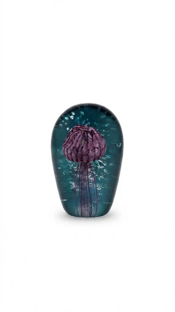 Purple Jellyfish with Background